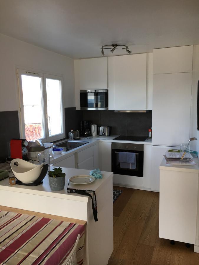 Bel Appartement Vue Mer - 1Er Rang Front De Mer Saint-Jean-de-Luz Exterior foto